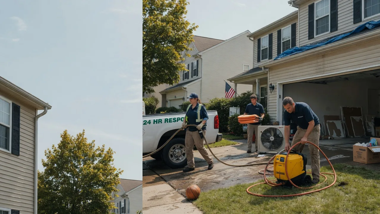 Emergency Water Damage Restoration in Burton, WV near me